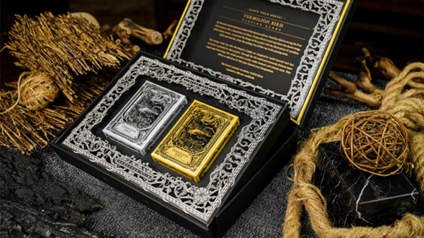 Vermilion Bird Black Gold Box Set by Ark Playing Cards - Image 2