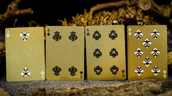 Vermilion Bird Black Gold Box Set by Ark Playing Cards - Image 4