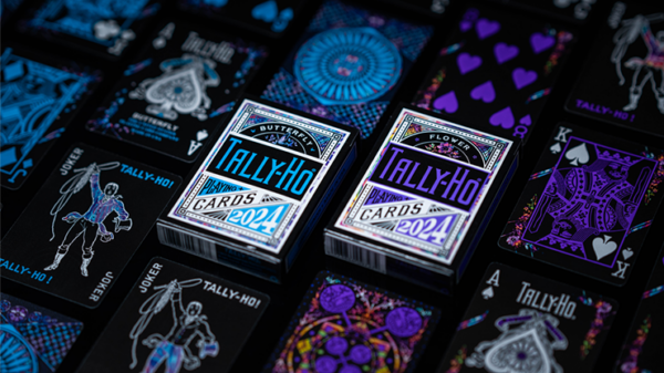 Tally-Ho 2024 (Butterfly) Playing Cards by US Playing Card Co - Image 3