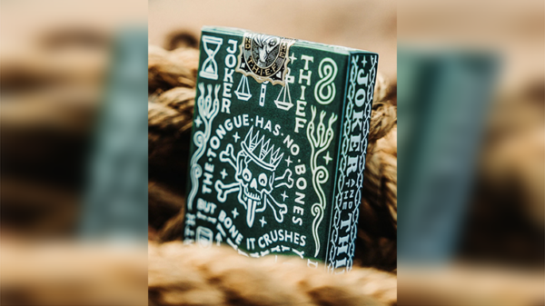 JT Crown (Green) Playing Cards by Joker and the Thief - Image 2