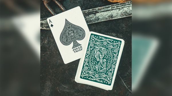 JT Crown (Green) Playing Cards by Joker and the Thief - Image 3