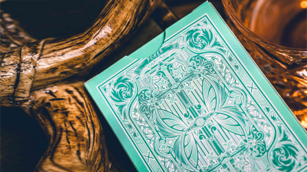 Sanctuary (Cyan) Playing Cards - Image 3