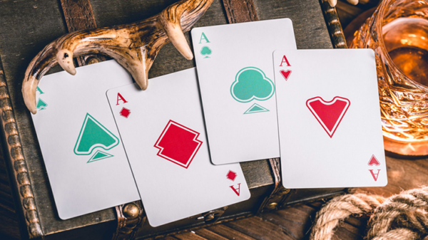 Sanctuary (Cyan) Playing Cards - Image 5