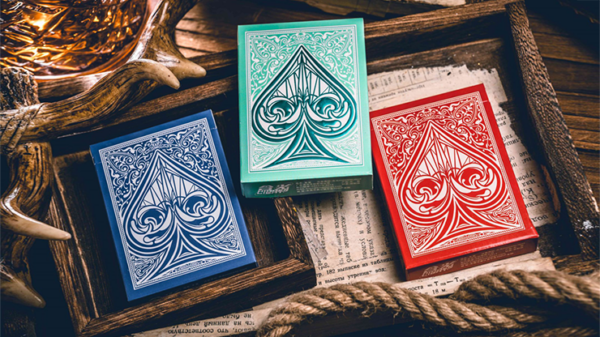 Sanctuary (Cyan) Playing Cards - Image 6