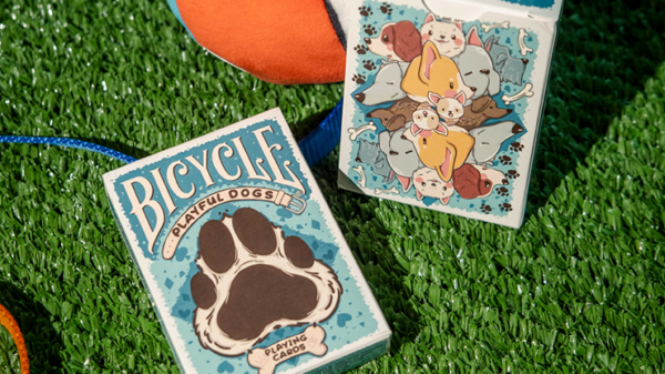 Bicycle Playful Dog Playing Cards - Image 2