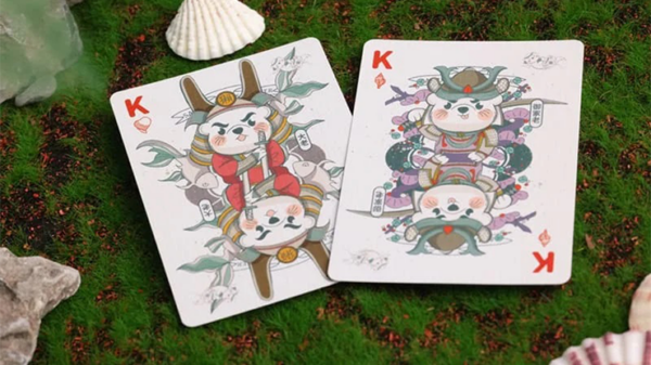 Samurai Otter Playing Cards - MIZU Edition (Standard blue) Playing Cards - Image 4