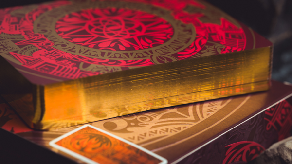 Atlantis (Water and Fire) Limited Gilded 2 Decks Set Playing Cards - Image 5