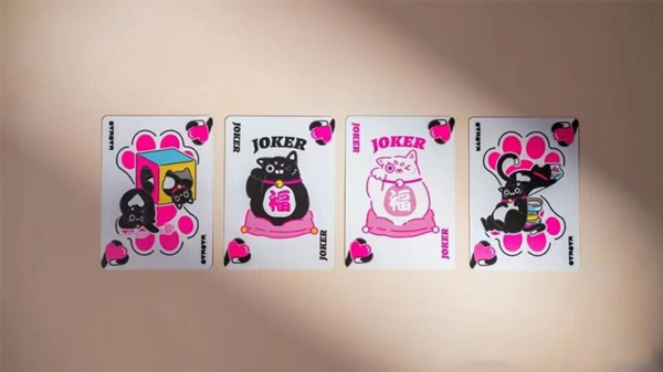 Bicycle Cat (Pink) Playing Cards by US Playing Card Co. - Image 2
