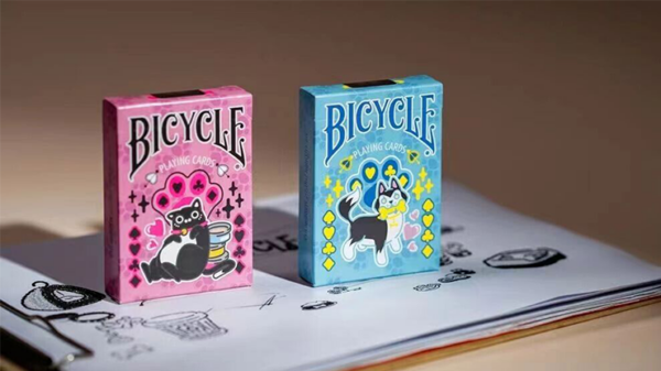 Bicycle Cat (Pink) Playing Cards by US Playing Card Co. - Image 6