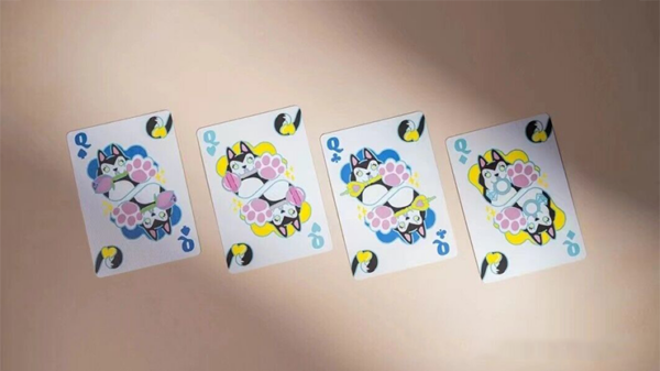 Bicycle Dog (Blue) Playing Cards by US Playing Card Co. - Image 3