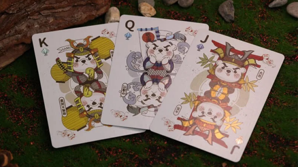 Samurai Otter Playing Cards - Bushido Edition (Scarlet) Playing Cards - Image 6