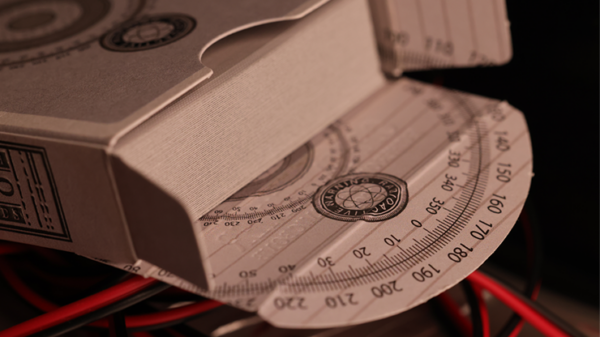 Oppenheimer Fission (Gray) Playing Cards by Room One - Image 2