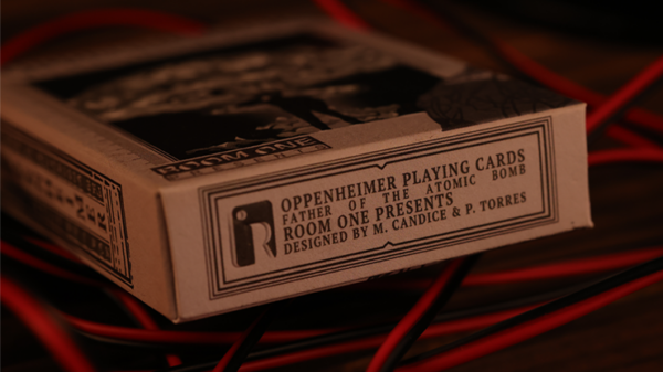 Oppenheimer Fission (Gray) Playing Cards by Room One - Image 3