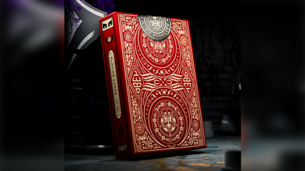 Obey Red Edition Playing Cards by theory11 - Image 2