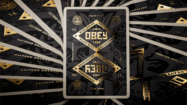 Obey Gold Edition Playing Cards by theory11 - Image 5