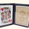 Card Holder Deluxe (2 transparent pockets + 1 hidden pocket)