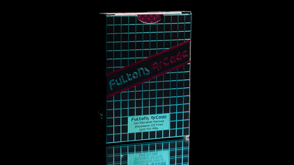FULTONS Arcade TRON Edition Pink and Blue Foil Playing Cards - Image 6