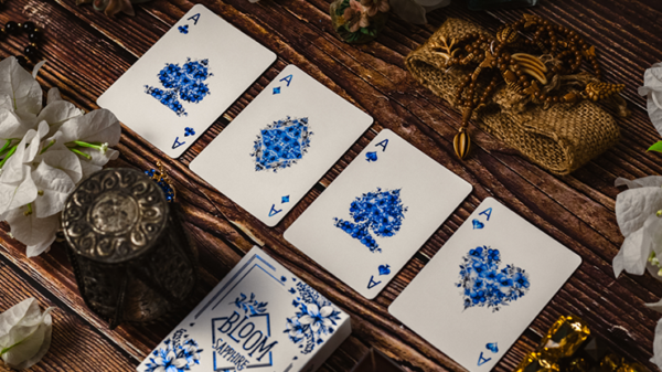Bloom Sapphire Playing Cards by EmilySleights52 - Image 3