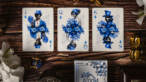 Bloom Sapphire Playing Cards by EmilySleights52 - Image 4