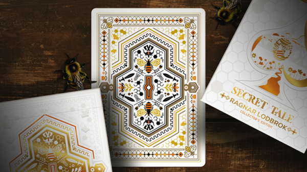 Secret Tale Ragnar White Bee Collector's  Playing Cards - Image 4