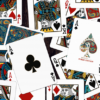 Plastic Paisley Poker Red Playing Cards by Dutch Card House Company - Image 2