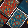 Plastic Paisley Poker Red Playing Cards by Dutch Card House Company - Image 3