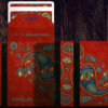 Plastic Paisley Poker Red Playing Cards by Dutch Card House Company - Image 4