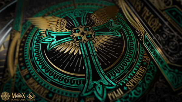 Royal Sanctuary Noble (foil) Emerald Kings Playing Cards - Image 3