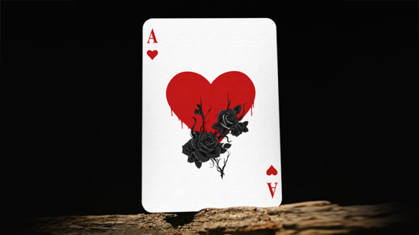 Feather & Bone: The Chrome Hearts (Foil) Playing Cards by Joel Meyers - Image 3