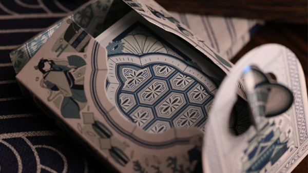 Urashima Tarou (Blue) Origami Playing Cards - Image 2