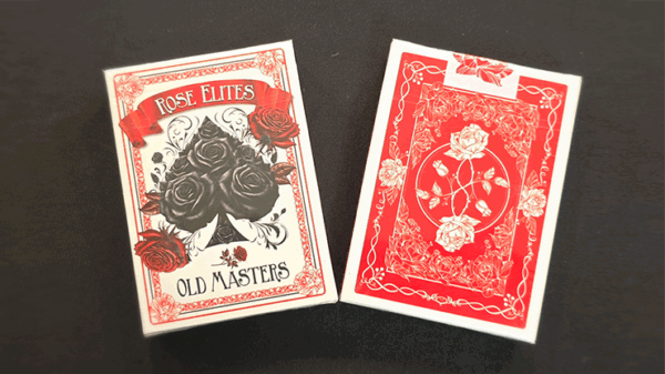 Rose Elites - Old Masters (Red) Marked Deck Playing Cards - Image 4
