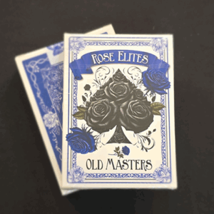 Rose Elites - Old Masters (Blue) Marked Deck Playing Cards