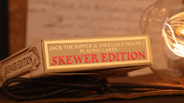 Jack the Ripper & Sherlock Holmes (Skewer Edition) Playing Cards - Image 2