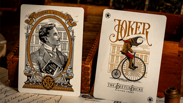 The Beetle Backs (Crimson Edition) Playing Cards - Image 2