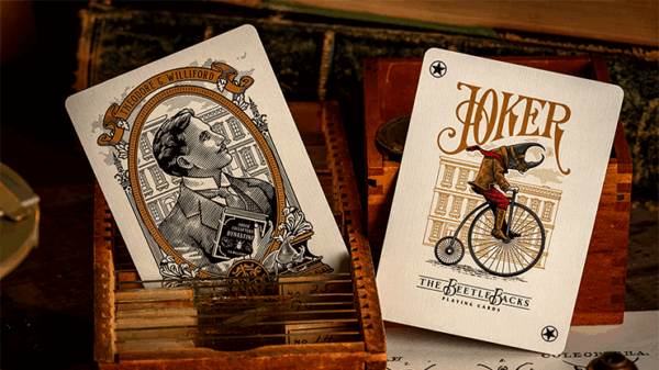 The Beetle Backs (Cobalt Edition) Playing Cards - Image 2