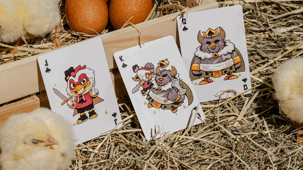 BICYCLE CHKNS & CROWNS PLAYING CARDS - Image 4