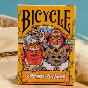 BICYCLE CHKNS & CROWNS PLAYING CARDS