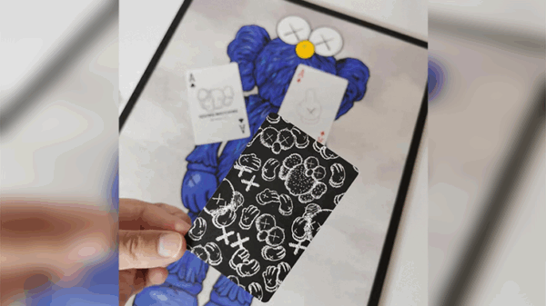 Kaws Seeing / Watching Black Edition Playing Cards - Image 2