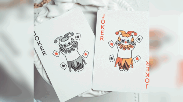 Diary of Kitten and Puppy - Kitten Purple Edition Playing Cards - Image 2