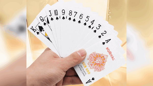Sun God Greek Mythology Themed Orange Edition Playing Cards - Image 3