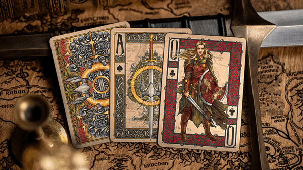 The Lord of the Rings - Return of the King Playing Cards (Black Gilded Edition) by Kings Wild - Image 2