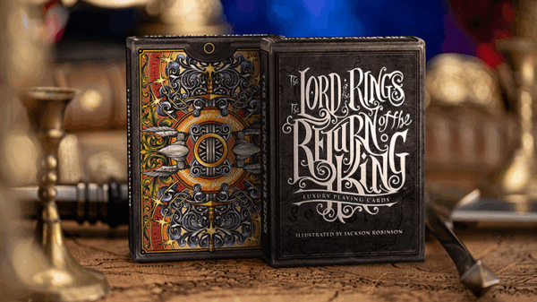 The Lord of the Rings - Return of the King Playing Cards (Black Gilded Edition) by Kings Wild - Image 3