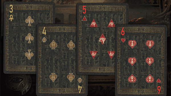 Egypt Mythology Black Edition (Green, Nile) Playing Cards - Image 5