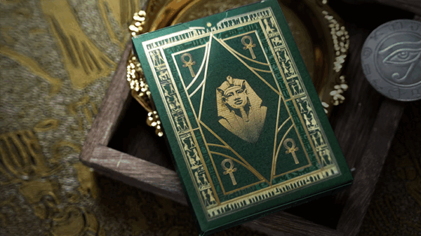 Egypt Mythology Black Edition (Green, Nile) Playing Cards - Image 6