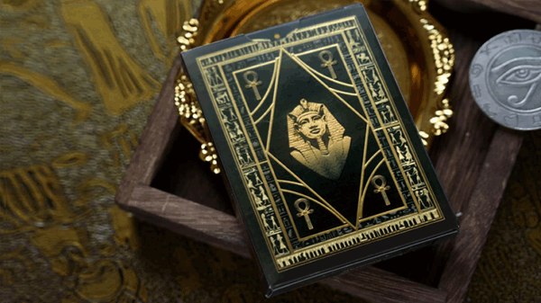 Egypt Mythology Black Edition (Pharaoh, Dark Gray) Playing Cards - Image 6
