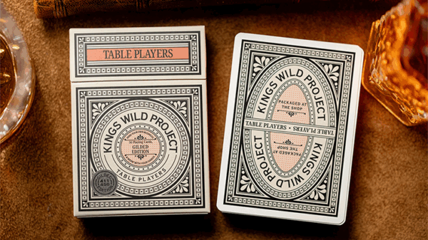 Gilded No.13 Table Players Vol.40 Playing Cards by Kings Wild Project - Image 5