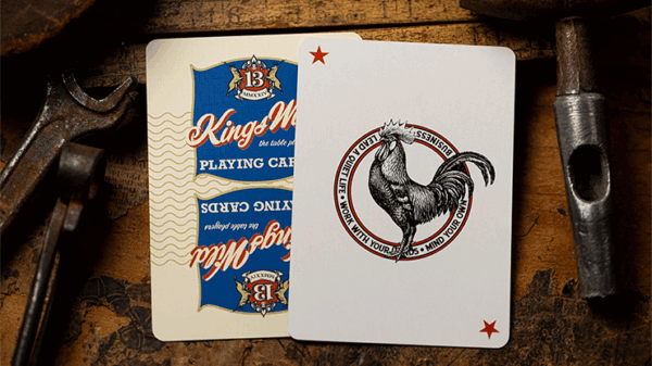 Gilded No.13 Table Players Vol.43 Playing Cards by Kings Wild Project - Image 3