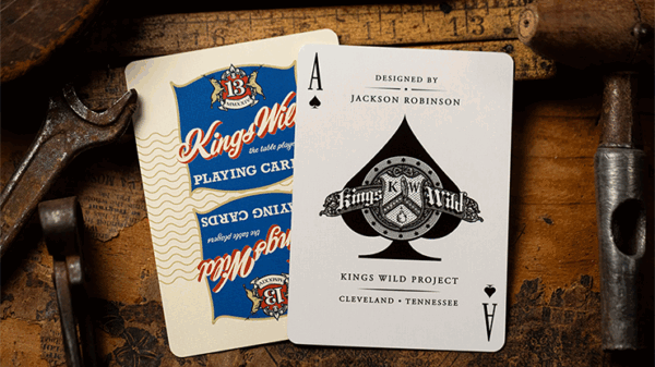 Gilded No.13 Table Players Vol.43 Playing Cards by Kings Wild Project - Image 4