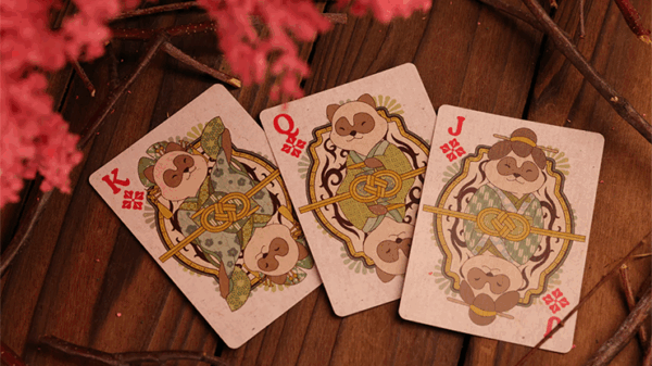 Tanuki Yukaku (Oiran-Dochu) Playing Cards - Image 2