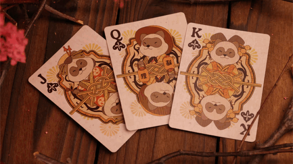 Tanuki Yukaku (Oiran-Dochu) Playing Cards - Image 3